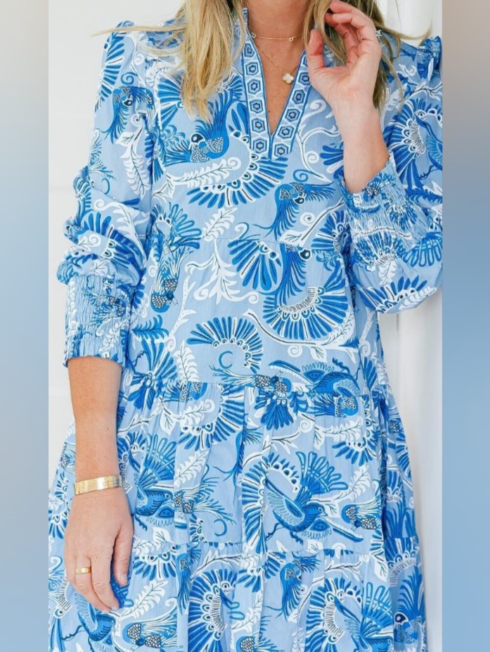 CK Bradley x Sail to Sable tiered tunic mini dress XS